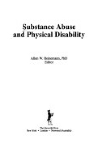 Cover of Substance Abuse and Physical Disability