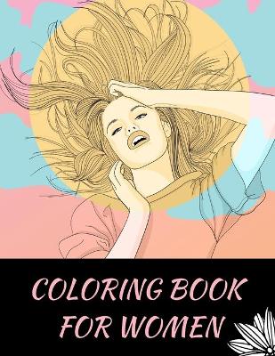 Book cover for Coloring book for women