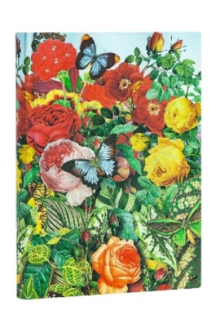 Cover of Butterfly Garden Midi Lined Softcover Flexi Journal (176 pages)