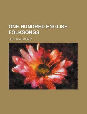 Book cover for One Hundred English Folksongs