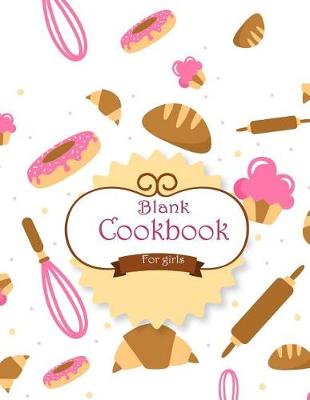 Book cover for Blank Cookbook