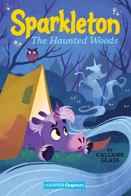 Book cover for Sparkleton #5: The Haunted Woods