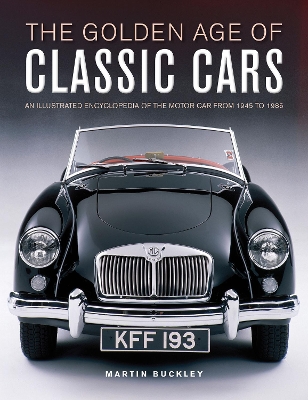 Book cover for Classic Cars, The Golden Age of