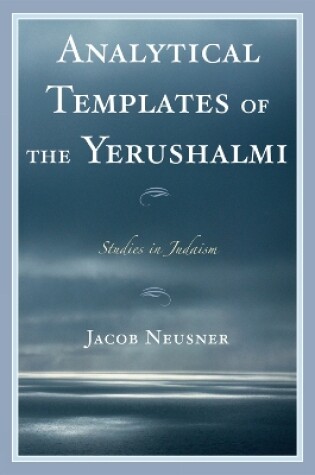 Cover of Analytical Templates of the Yerushalmi