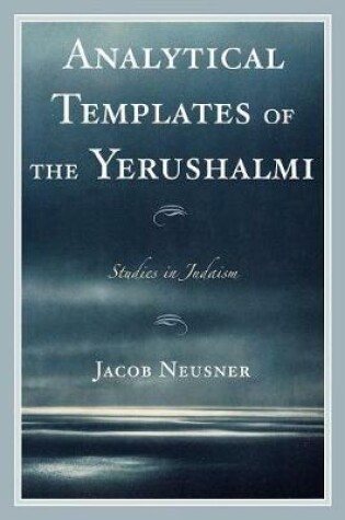 Cover of Analytical Templates of the Yerushalmi