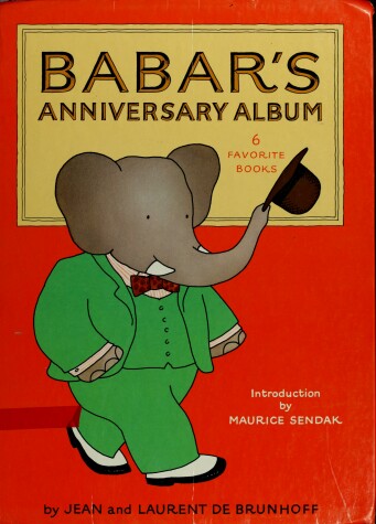 Book cover for Babar's Anniversary Album