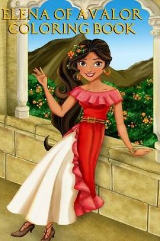 Cover of Elena of avalor coloring