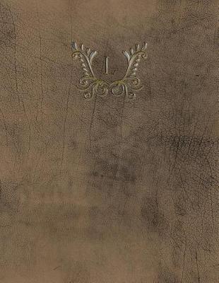 Cover of Monogram "L" Sketchbook