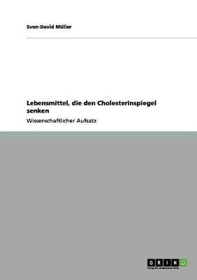 Book cover for Lebensmittel, die den Cholesterinspiegel senken