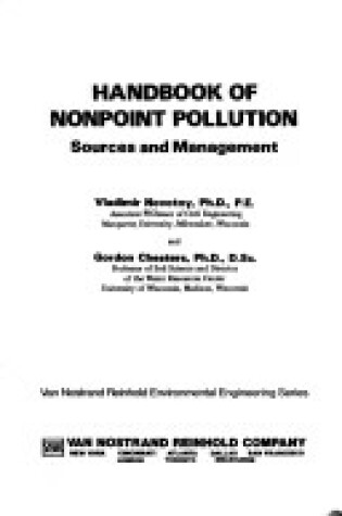 Cover of Handbook of Nonpoint Pollution