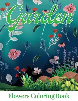 Book cover for Garden Coloring Book