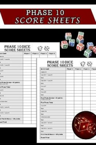 Cover of Phase 10 Score Sheets