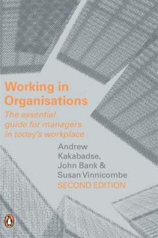 Cover of Working in Organisations