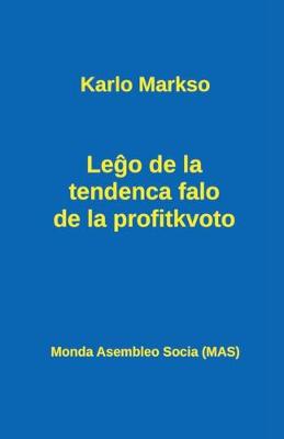 Book cover for Leĝo de la tendenca falo de la profitkvoto