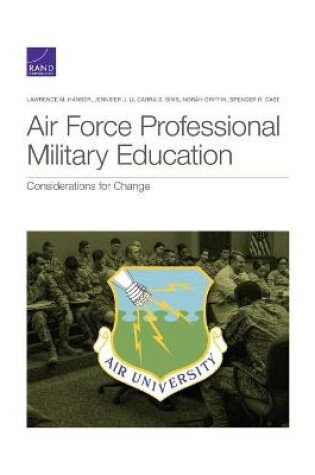 Cover of Air Force Professional Military Education