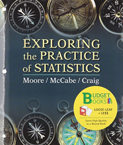 Book cover for Exploring the Practice of Statistics (Loose Leaf), Eesee/Crunchit, & Portal Access Card