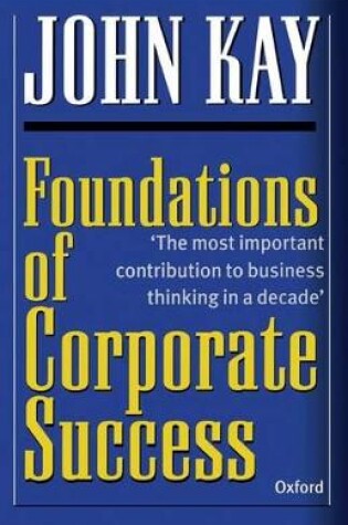 Cover of Foundations of Corporate Success