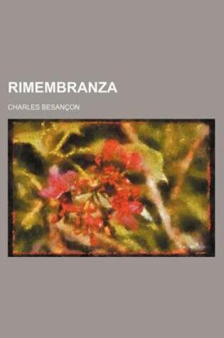Cover of Rimembranza