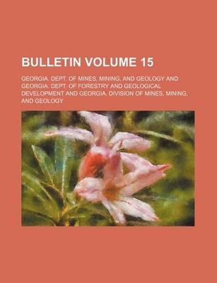 Book cover for Bulletin Volume 15