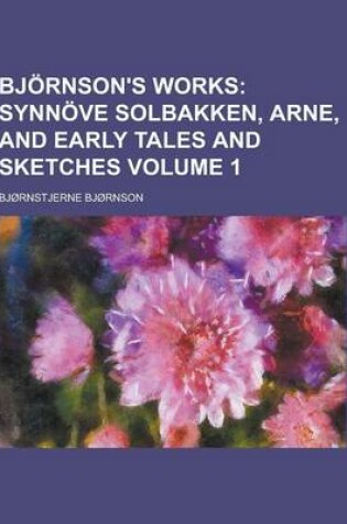 Cover of Bjornson's Works Volume 1