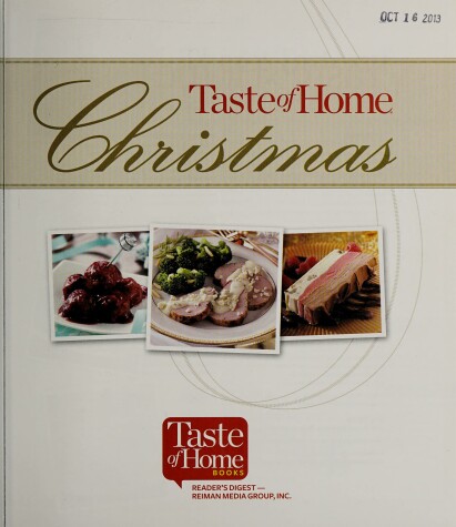 Book cover for Taste of Home Christmas