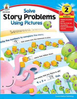 Book cover for Solve Story Problems Using Pictures, Grade 2