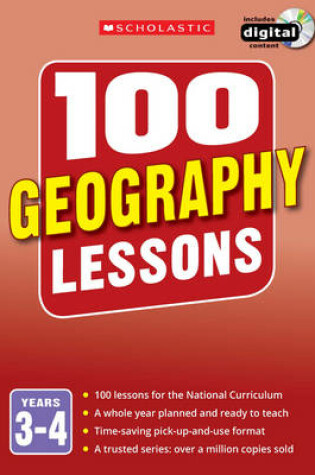Cover of 100 Geography Lessons: Years 3-4