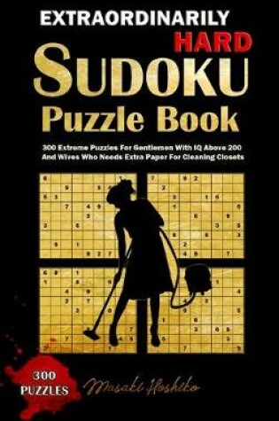 Cover of Extraordinarily Hard Sudoku Puzzle Book