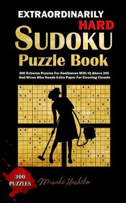Book cover for Extraordinarily Hard Sudoku Puzzle Book