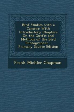 Cover of Bird Studies with a Camera