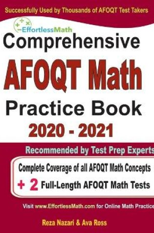 Cover of Comprehensive AFOQT Math Practice Book 2020 - 2021
