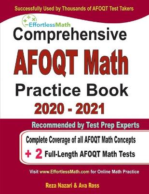 Book cover for Comprehensive AFOQT Math Practice Book 2020 - 2021