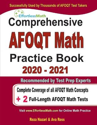 Cover of Comprehensive AFOQT Math Practice Book 2020 - 2021