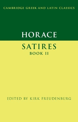 Book cover for Horace: Satires Book II