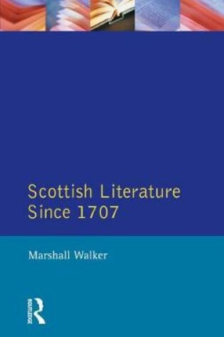 Cover of Scottish Literature Since 1707