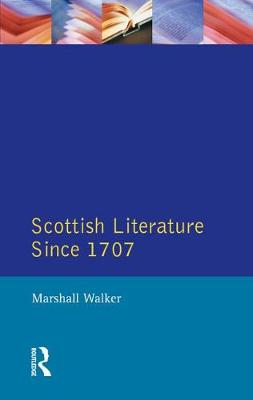 Cover of Scottish Literature Since 1707