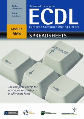 Book cover for Advanced Training for ECDL - Spreadsheets