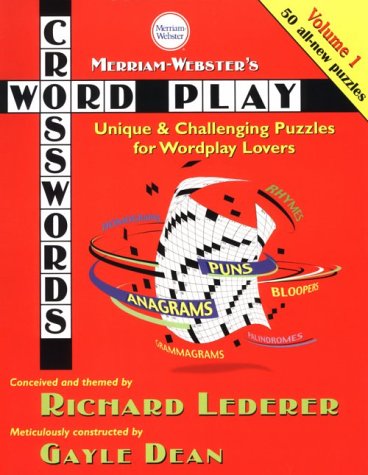 Book cover for Merriam-Webster's Word Play Crosswords