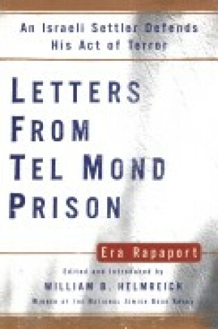 Cover of Letters from Tel Mond Prison