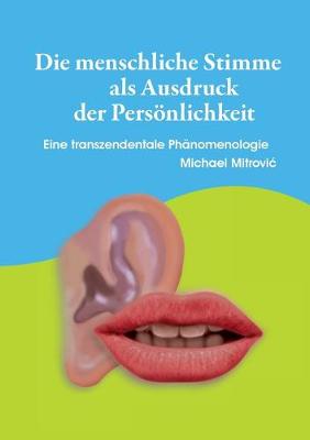 Book cover for Die menschliche Stimme als Ausdruck der Persönlichkeit