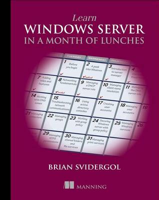 Book cover for Learn Windows Server in a Month of Lunches