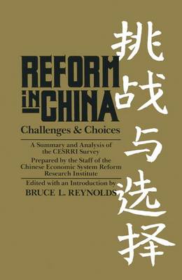 Cover of Reform in China