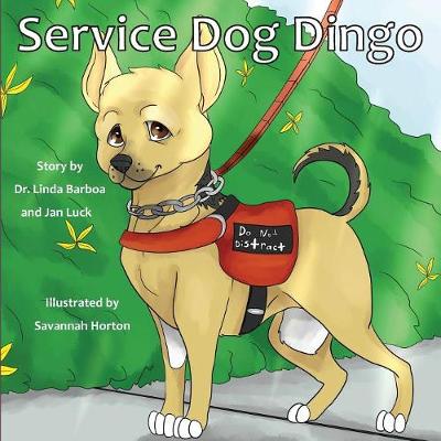 Book cover for Service Dog Dingo