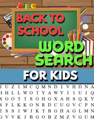 Book cover for Back to School Word Search For Kids