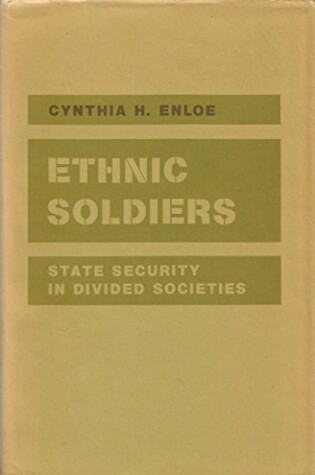 Cover of Ethnic Soldiers