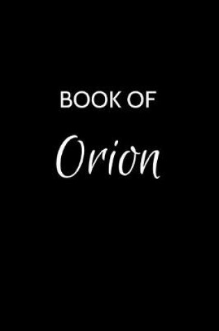 Cover of Book of Orion