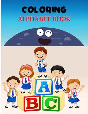 Book cover for Coloring Alphabet Book