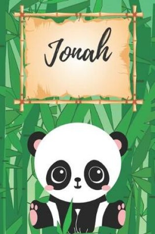 Cover of personalisiertes Notizbuch Panda / Malbuch / Kritzelbuch / Tagebuch / Journal / Notizheft / DIN A5 / Geschenke Jonah