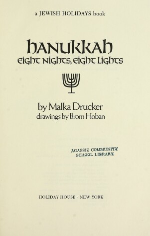 Book cover for Hanukkah