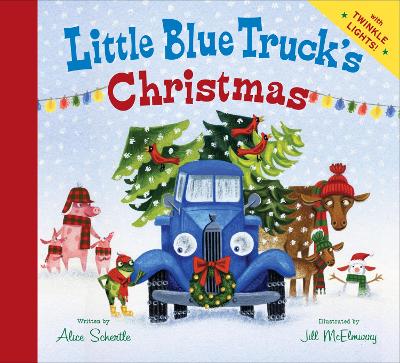 Book cover for Little Blue Truck's Christmas